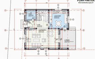 Casă individuală 125 mp utili, teren 480 mp, Cristian - proiect personalizabil - Schiță 8