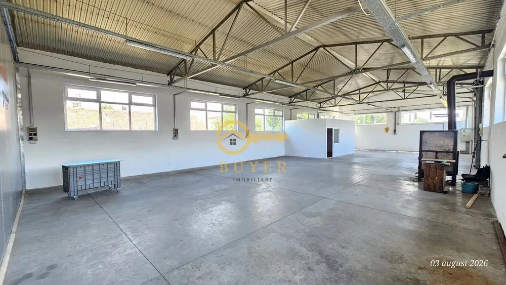 Hala industriala de inchiriat in Talmaciu- 175 utili- pret atractiv - Poză 4