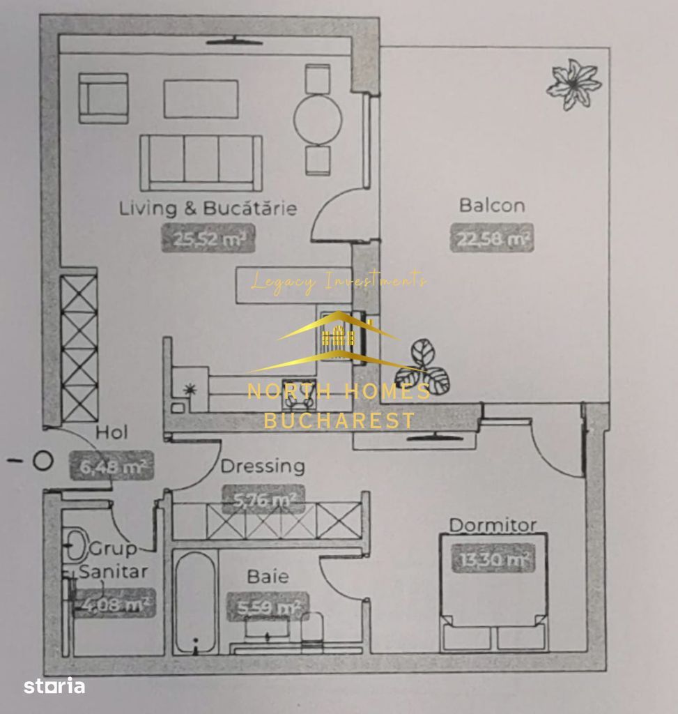 Apartament 2 Camere Lux în ARQA Jolie Village – Vizionare Disponibilă - Poză 13