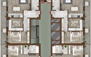 Apartament 2 camere, tip 4A, 4B, 5A, 5B - Copou Garden Residence - Poză 2