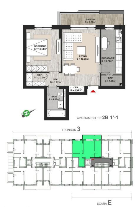 Apartament zona Noua - Comision 0% - Poză 7