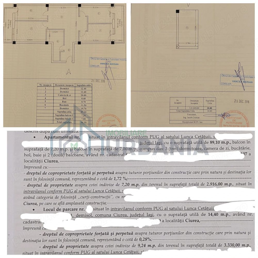 Apartament 4 camere, 89,1 mp utili, 2 balcoane, loc parcare subteran – Vișoianu, Lunca Cetățuii - Poză 8
