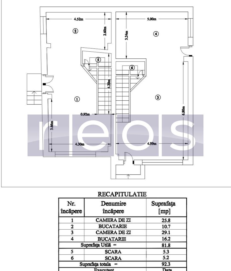 VANZARE DUPLEX P+2+TERASA PANORAMICA | ZONA MIHAI BRAVU - Poză 6