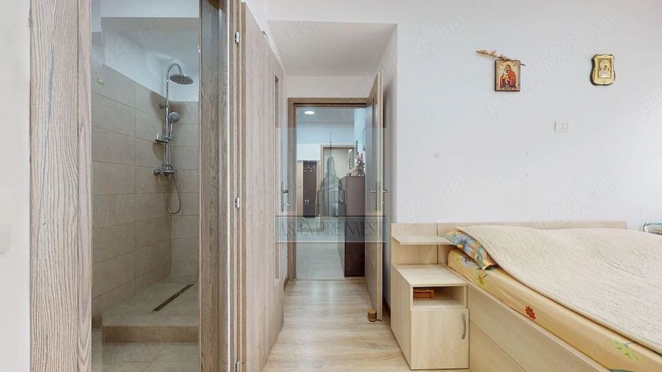 Apartament 2 camere, 2 bai, 2 balcoane, parcare-zona Florilor/Ghimbav - Poză 6