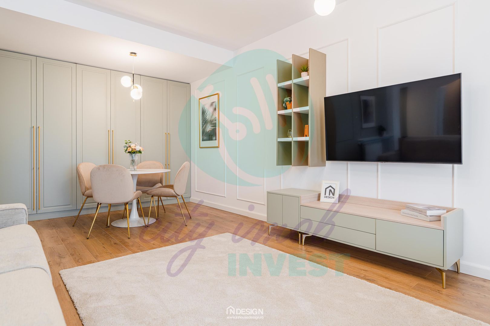 2 camere cu design modern - PRIMA INCHIRIERE - Poză 4