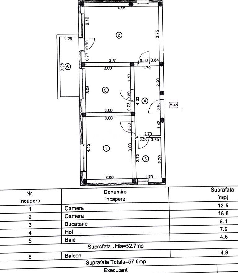 Apartament 2 Camere Decomandat Strip-Mall Sanpetru - Poză 13