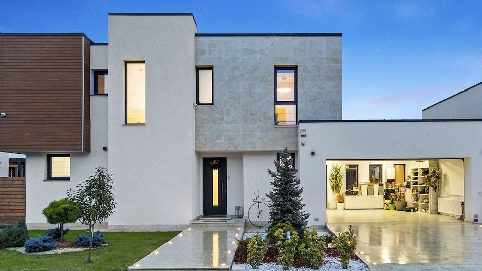 Vila eleganta de vanzare | piscina si garaj dublu | Paradisul Verde - Poză 10