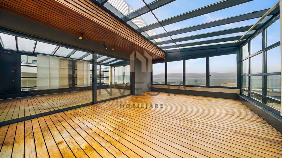 Penthouse exclusivist cu acces din lift, terasa 340 mp, 245 mp utili - Poză 4