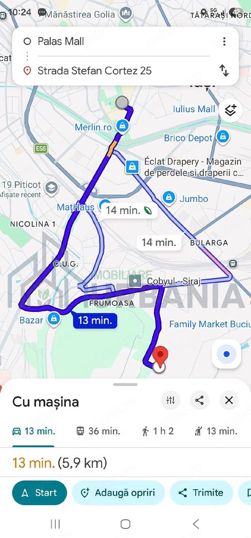 Teren intravilan de vanzare, Hlincea Manta Rosie, 642 mp, judetul Iasi - Poză 2