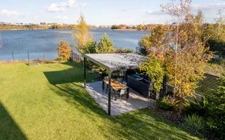 Smart-Home nZEB spectaculoasa Bucuresti Sector 1 cu deschidere lac -teren 2000mp - Poză 11