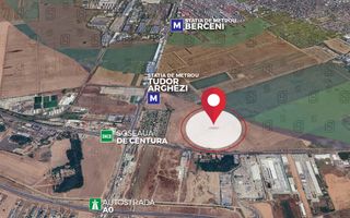 Teren Popesti-Leordeni  - Soseaua de centura  5212 mp cu deschidere 55 ml - Poză 4