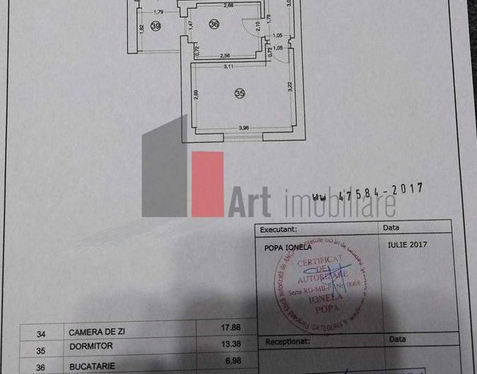De vânzare apartament 2 camere Complex Rezidențial Rotar Park 1 - Poză 6