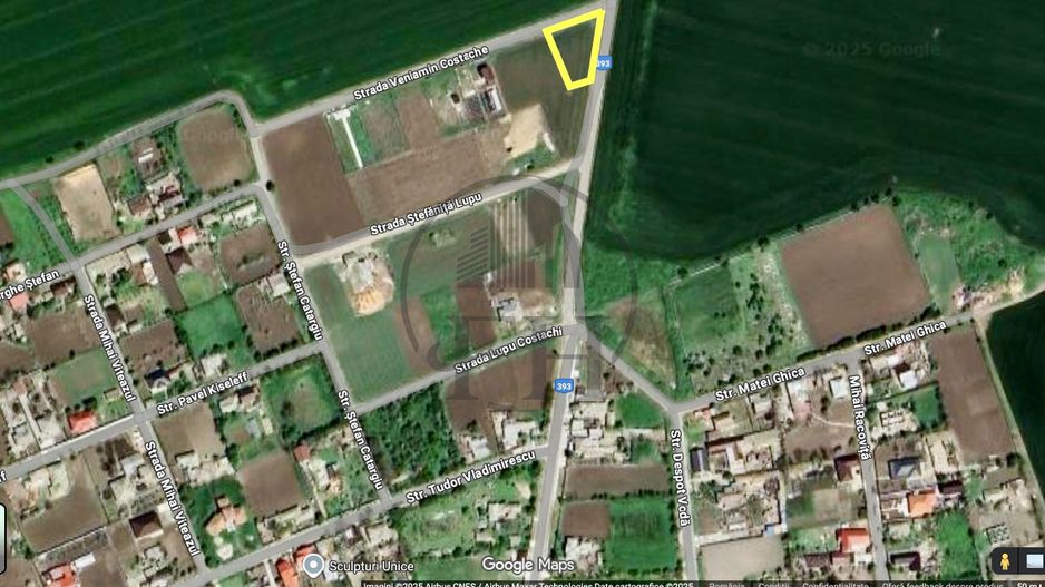 Teren intravilan de vanzare Mosneni, 23 August - Poză 2