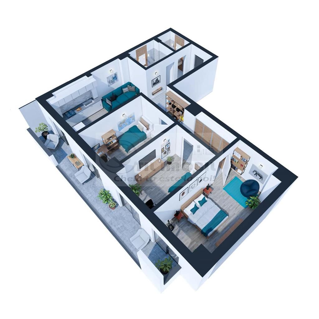 Apartament 4 camere - bloc nou - Cug - Selgros - Poză 2