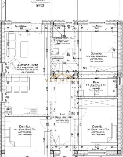 Casa noua pe parter | 3 Camere | 2 Bai | 467mp teren - Schiță 6