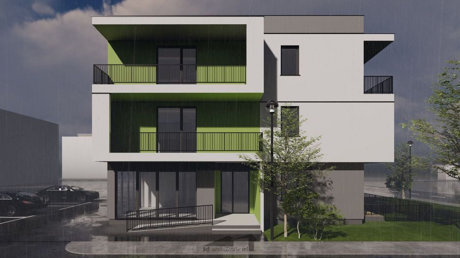 Apartament 3 camere, 2 bai - 65 mp | Curte proprie 80 mp | Comision 0% - Poză 1