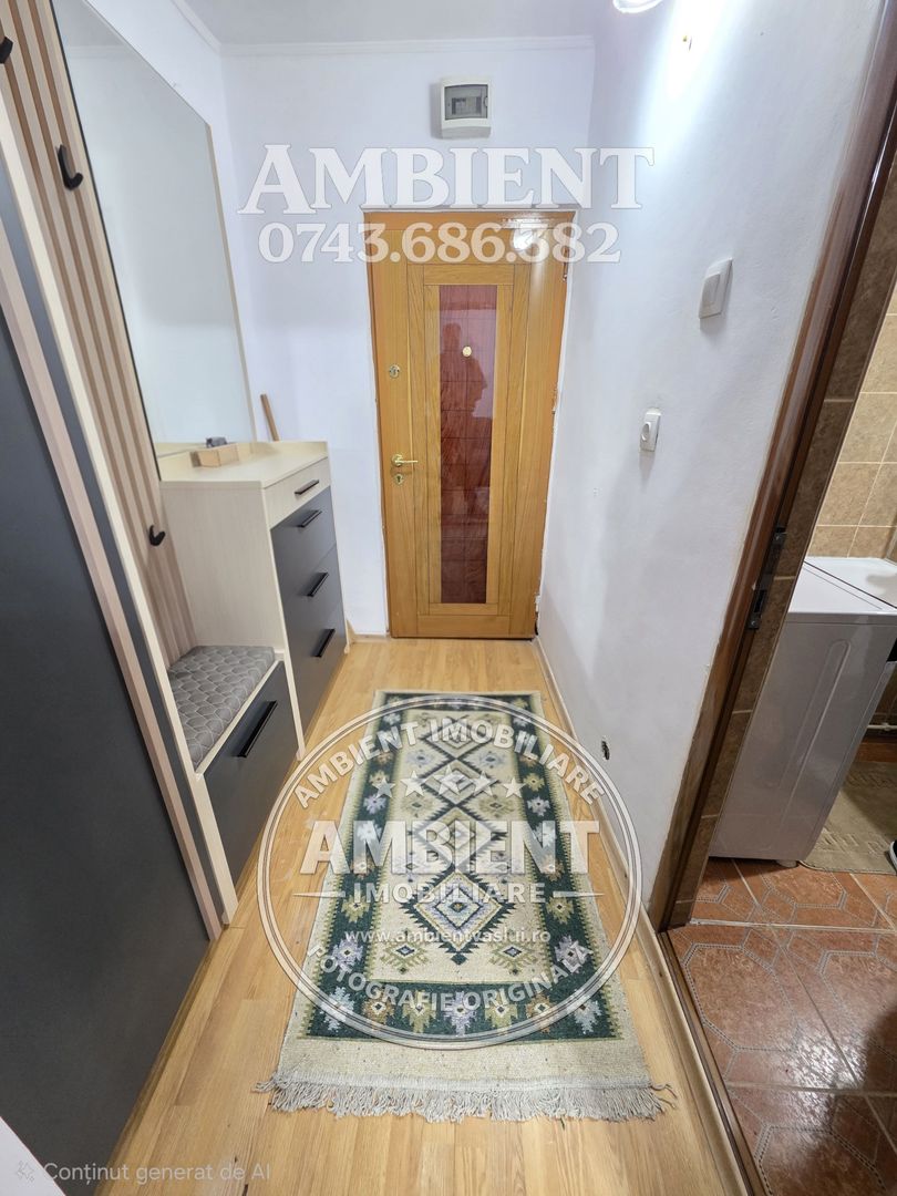 Apartament cu 1 cameră, etaj 1, mobilat și utilat, VASLUI - zona FILATURII; - Poză 4