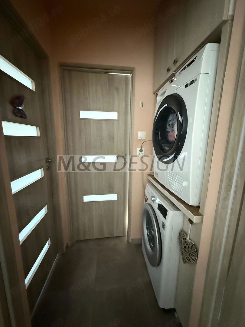 2 camere, etaj 3  Girocului amenajat centrala proprie - Poză 9