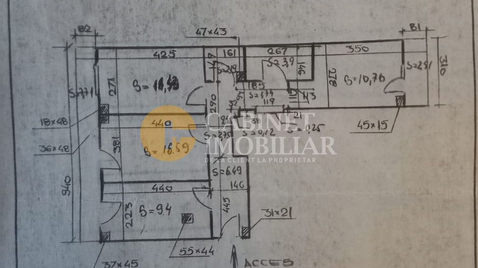 Apartament 3 CD, 76 mp, zonă centrală – ideal locuință sau investiție - Poză 3