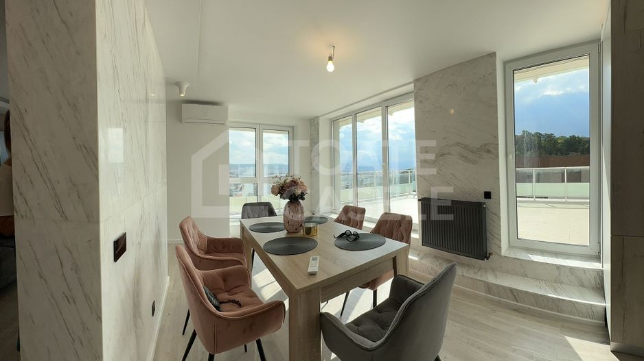 Apartament cu 2 camere, terasa 55 mp, zona Tăietură Turcului - Poză 1