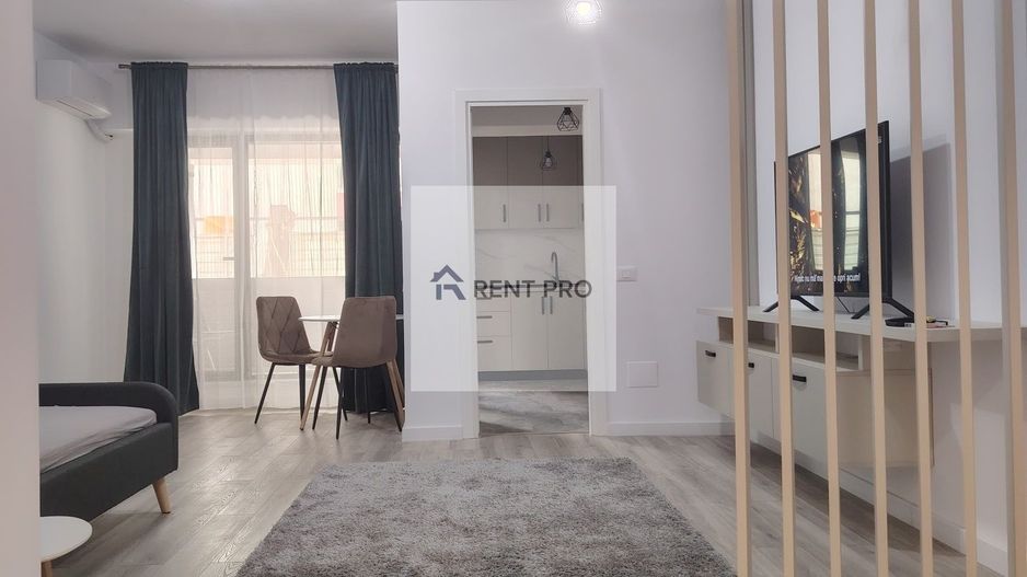 Garsonieră modernă de închiriat | Smart Residence | 42 mp + balcon | - Poză 5
