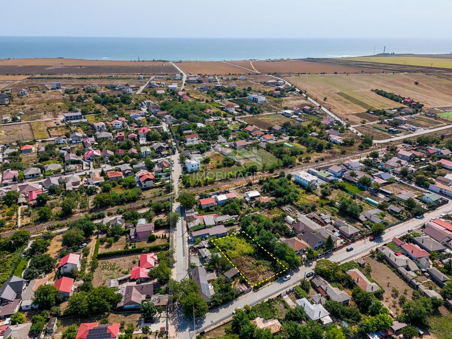 Teren intravilan intre case - 978 mp cu fundatie  – Tuzla, Constanta - Poză 5