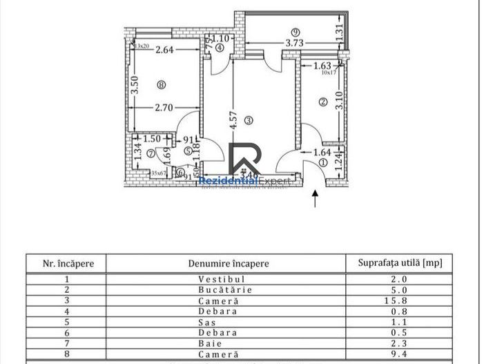 Apartament 2 camere Piata Amzei - Calea Victoriei - Poză 8