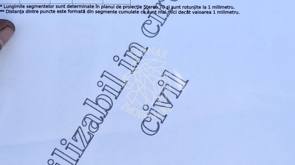 Teren intravilan 983 mp cu utilitati-ideal cabana, gradina-Zona Lac - Poză 3