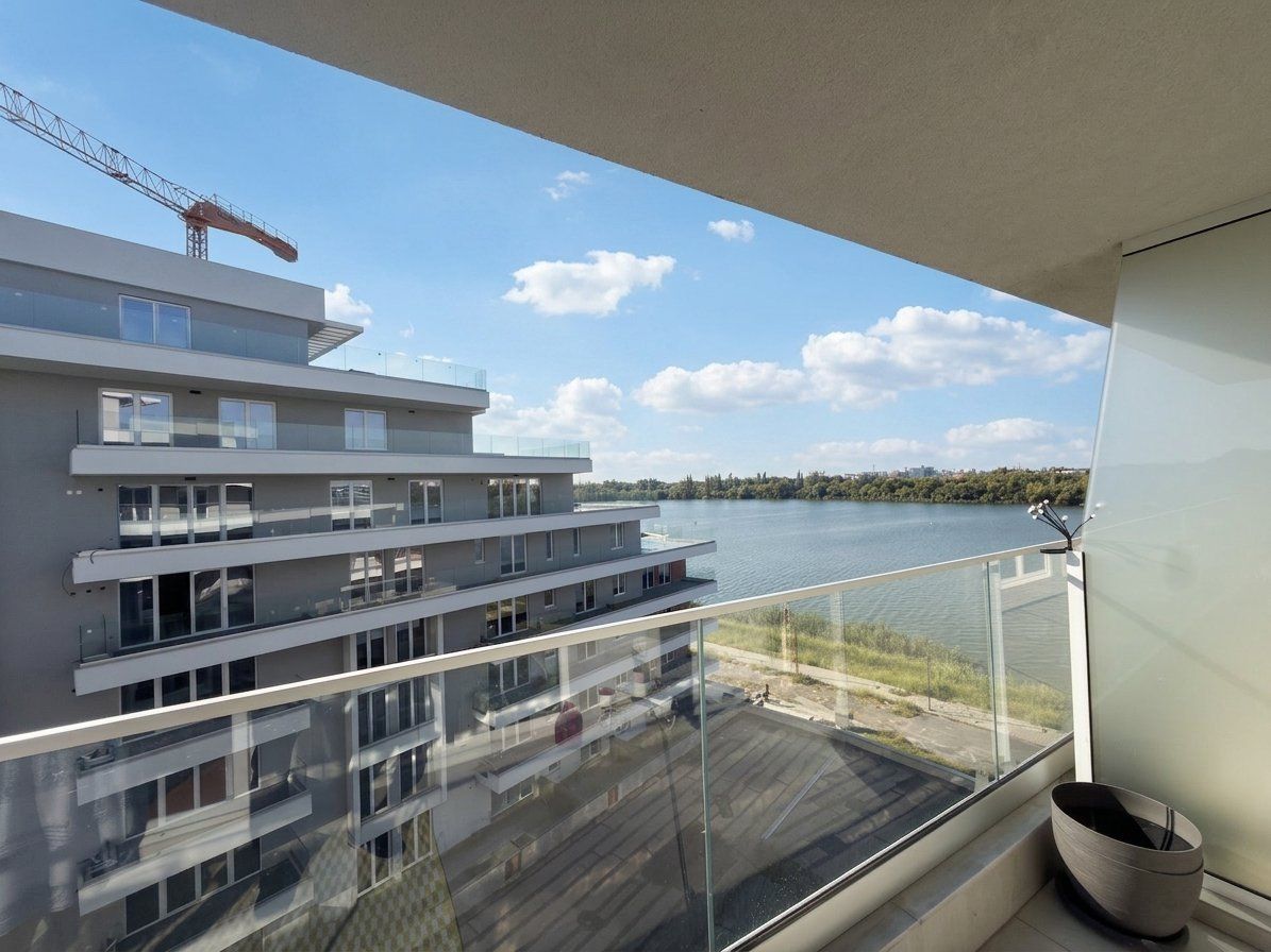 Apartament lux cu vedere panoramică la Lacul Cernica - Poză 12