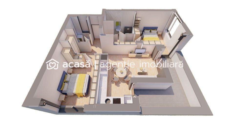 PENTHOUSE ARED cu 3 camere si terasa generoasa Comision 0 TVA INCLUS - Poză 1