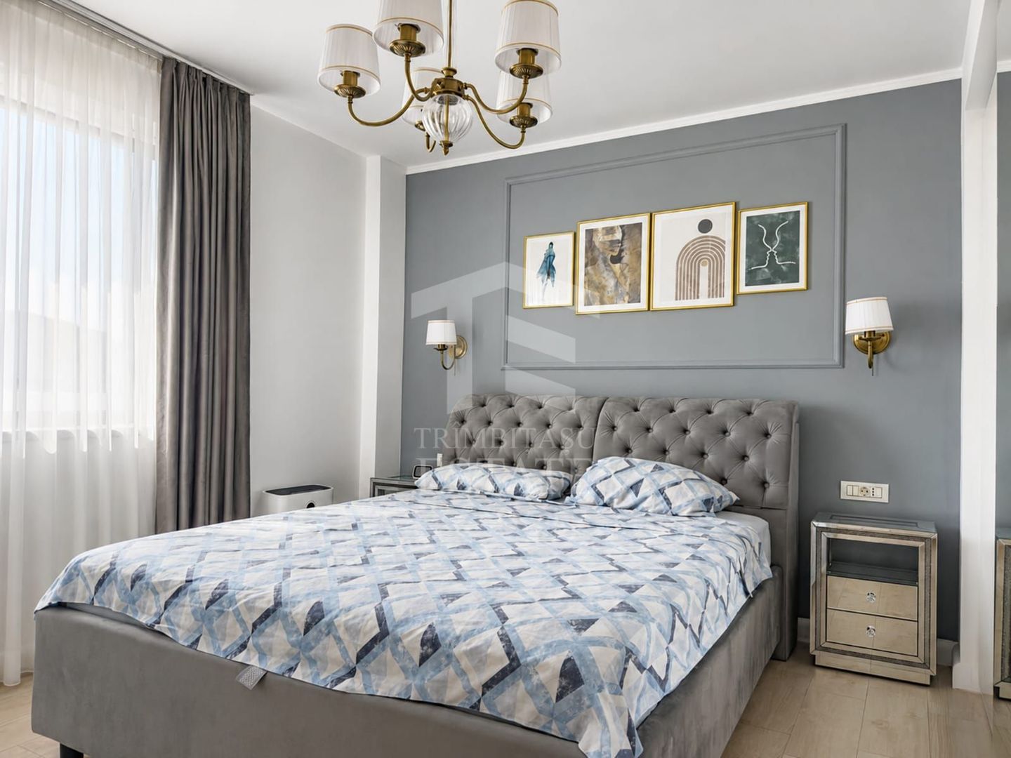 Apartament | 3 camere | Terasă panoramică 100 mp | Parcare - Poză 9