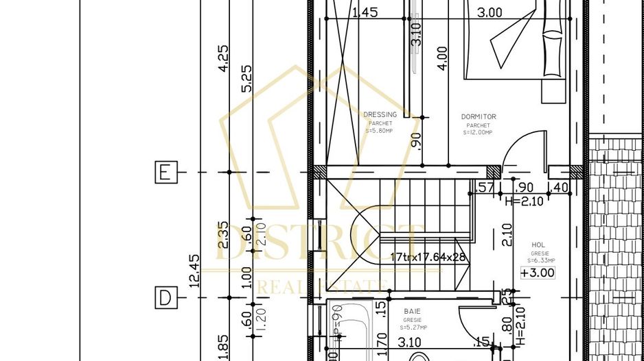 Duplex cu 4 camere, despărțit prin camera tehnica | Mosnita Veche | Lidl - Poză 14