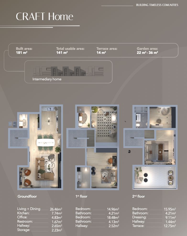 Vila moderna 4 camere + birou, complex nou | Pipera - Poză 6
