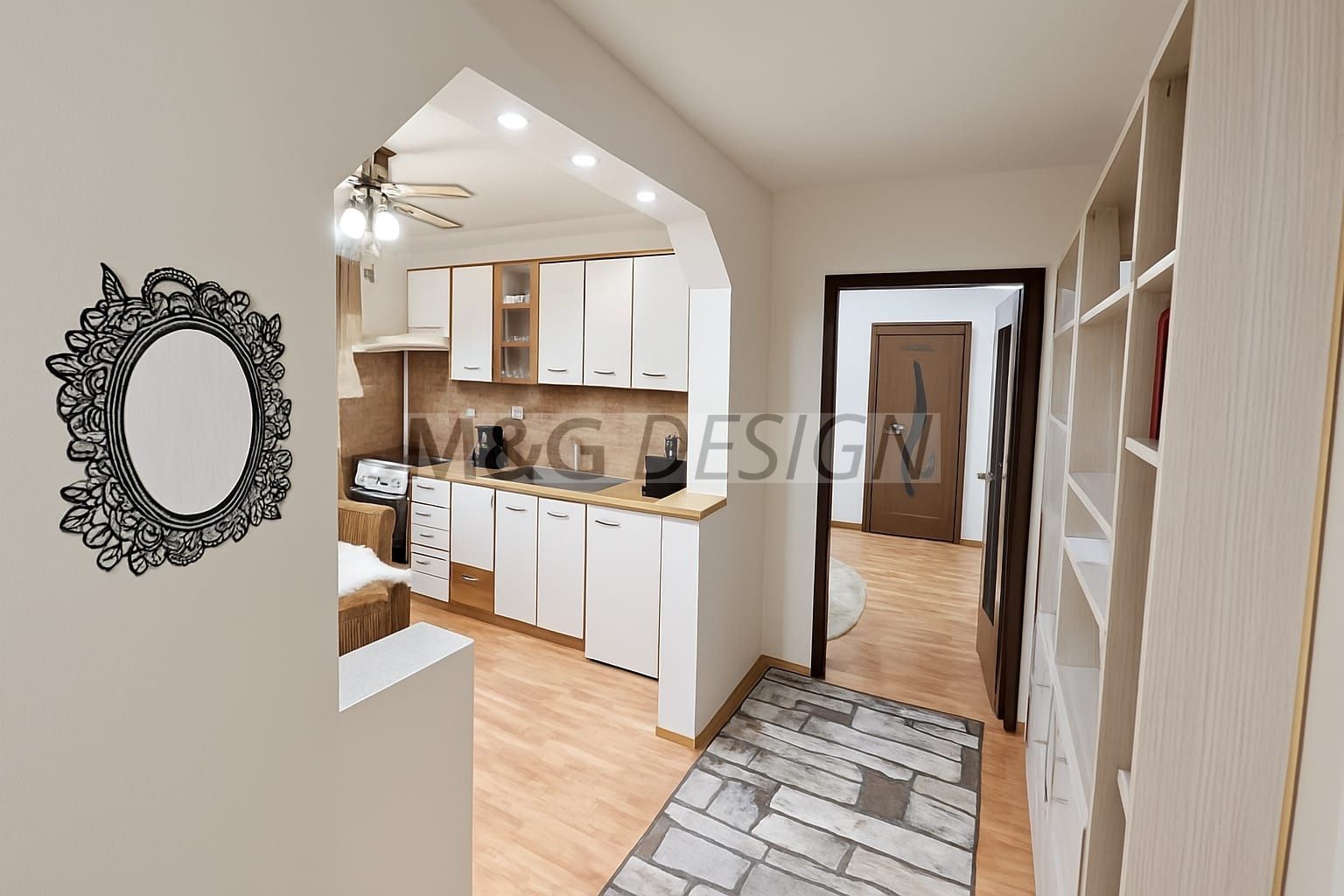 Etaj 2 , 2 camere zona Freidorf - Poză 1