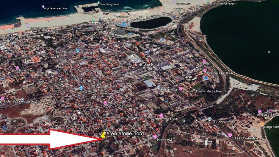 Teren Intravilan cu Utilitati pentru Vilă / Pensiune – Eforie Nord - Poză 2