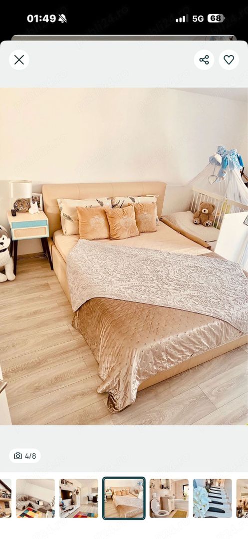 Apartament 2 camere complet mobilat situat la etaj 1 în Giroc - Poză 1