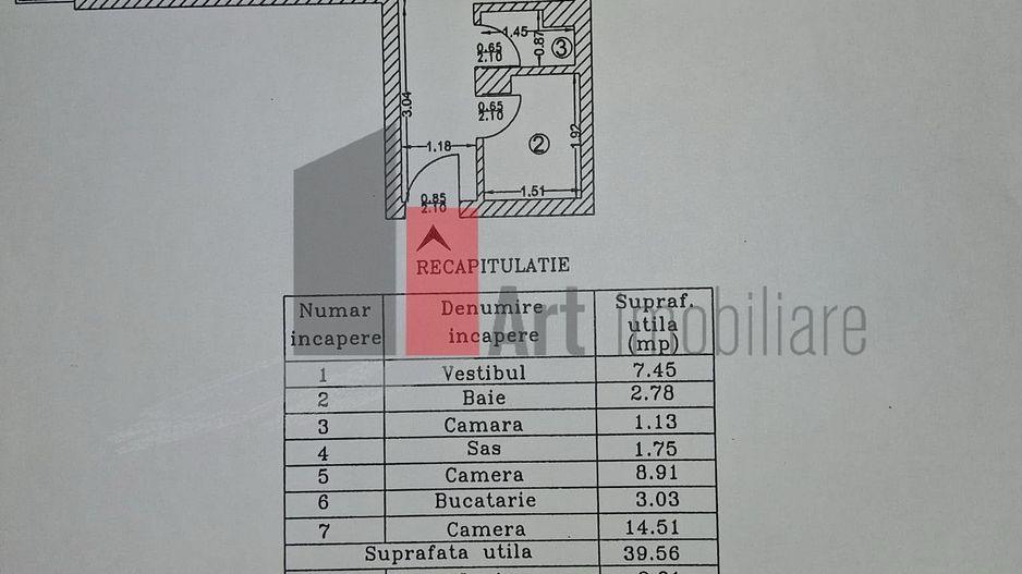 Vânzare apartament 2 camere decomandat Brâncoveanu - Lamotești - Poză 9