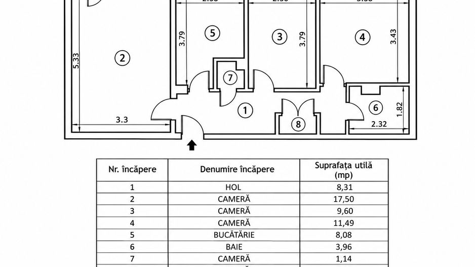 Apartament 3 camere decomandat Drumul Taberei Metroul Ialomitei 10 min - Poză 4