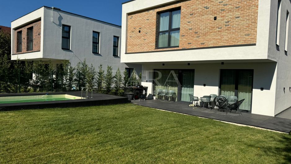 Vilă premium cu piscină și design contemporan în Andrei Mureșanu - Poză 12