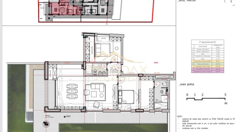 Apartament EXCLUSIVIST***cu gradina//3 camere//Petricani - Poză 8