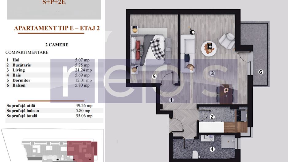 VANZARE APARTAMENTE PREMIUM | 2 & 3 CAMERE | BLOC BOUTIQUE | - Poză 9