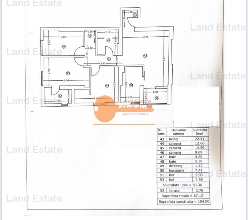 3 si 4 camere Unirii-Mircea Voda ( 2022-loc parcare ) - Poză 2