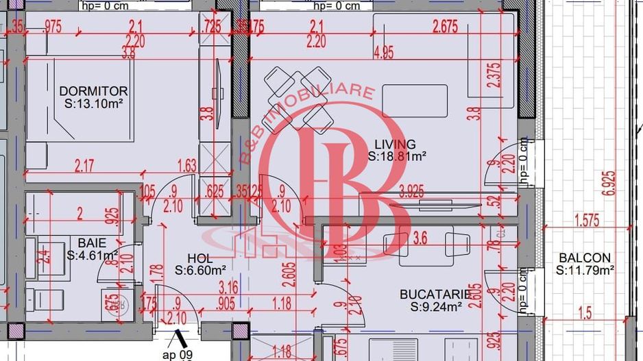 Oferta Lansare 2 camere decomandat bloc boutique - Schiță 6