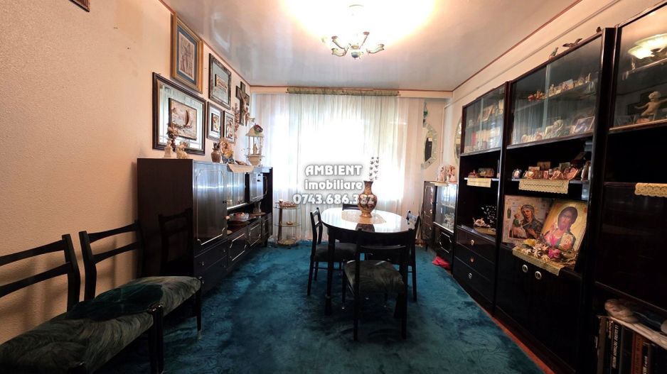 Apartament cu 3 camere, etaj 3, zona CENTRU - DONICI; - Poză 1