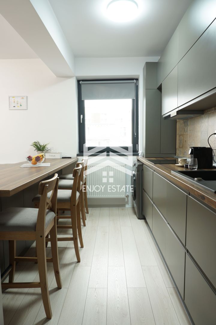 Apartament open space, etaj superior, mobilat si utilat modern - Poză 4