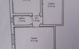 Apartament 3 camere | etaj intermediar | cartier Mănăștur, Cluj-Napoca - Poză 16