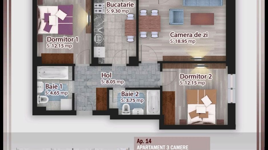 Apartament 3 camere Pallady, Metrou, OPORTUNITATE cu PARCARE inclusa - Poză 5