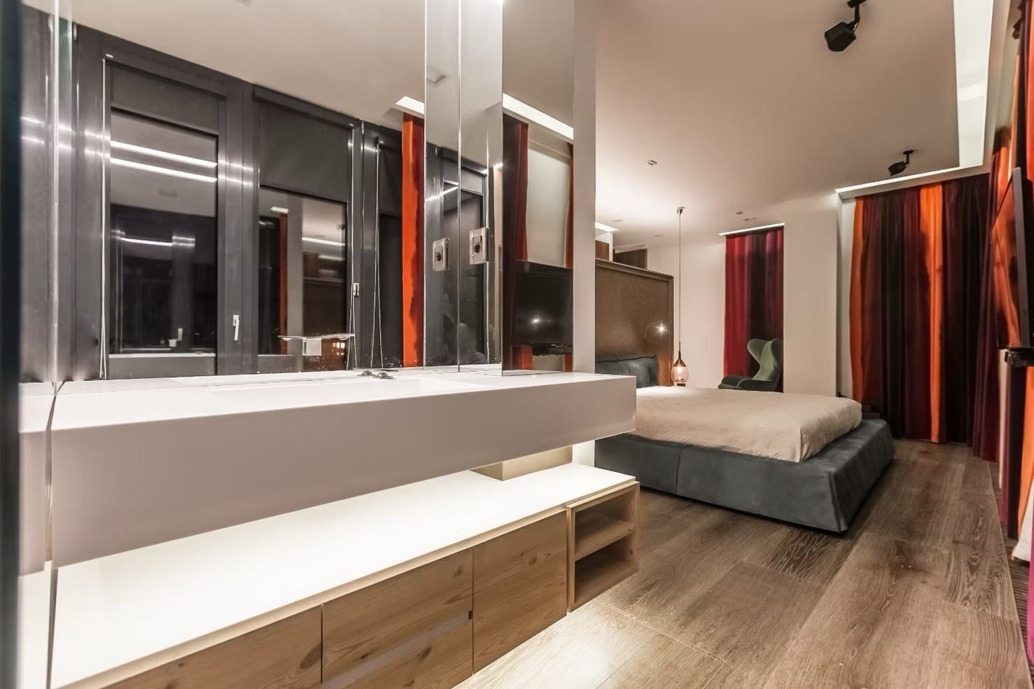 Penthouse 2 camere I Floreasca I Vedere superba - Poză 9