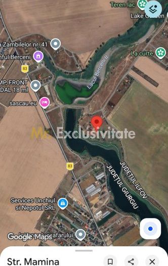 Teren la Balta La Gropi Berceni, Vidra, Ilfov - Poză 1