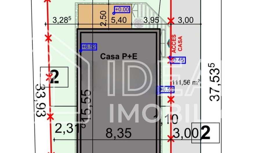 Duplex Modern cu 4 camere Mobilat si Utilat, in  Cristian - Schiță 19
